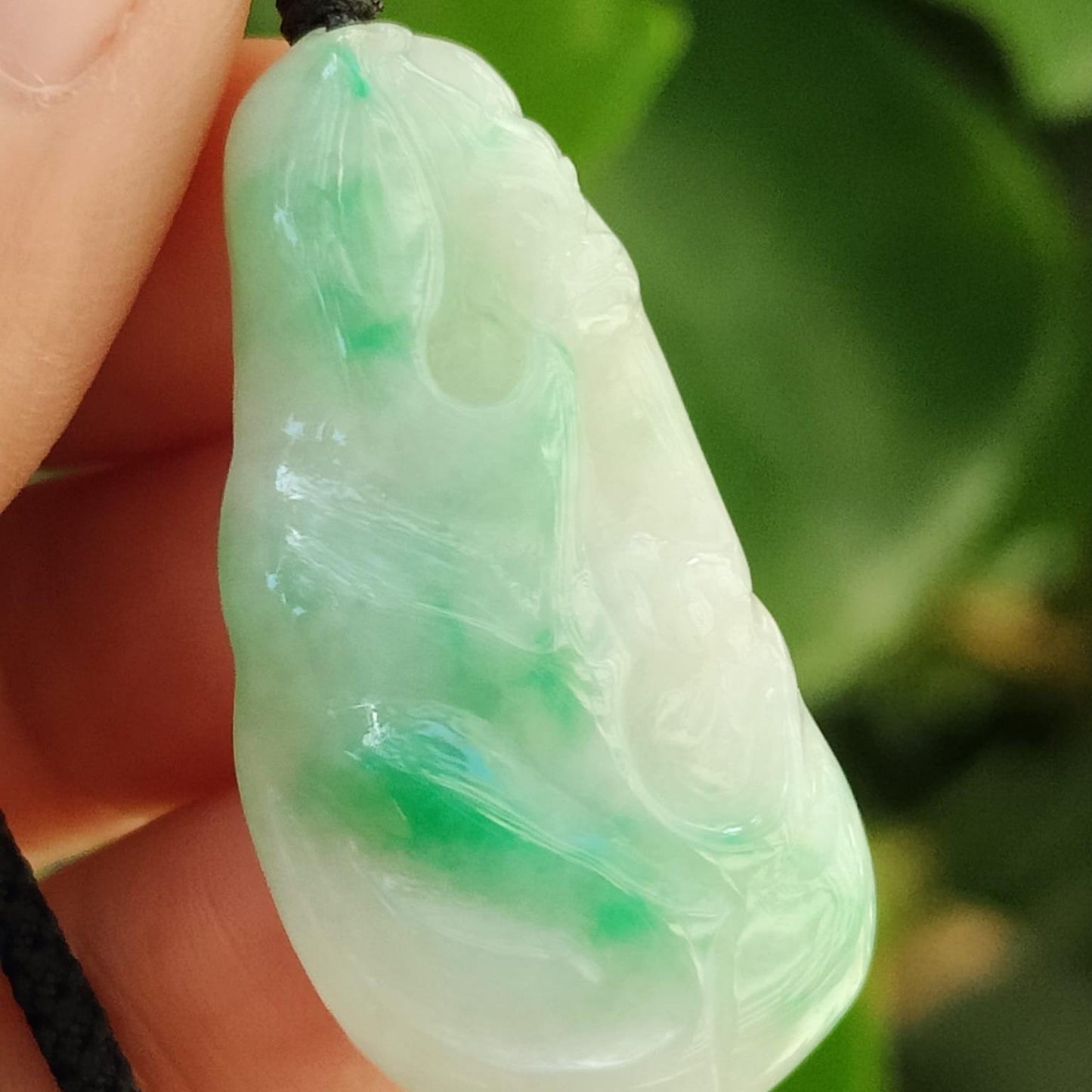 Dragon of the Depths Jadeite Pendant – Five Elements Energy, Certified Legacy Piece (Sku: pendant404) Yi Pin Qian Jadeites Jade Jewelry ~Your Precious Quintessential ~ Singapore