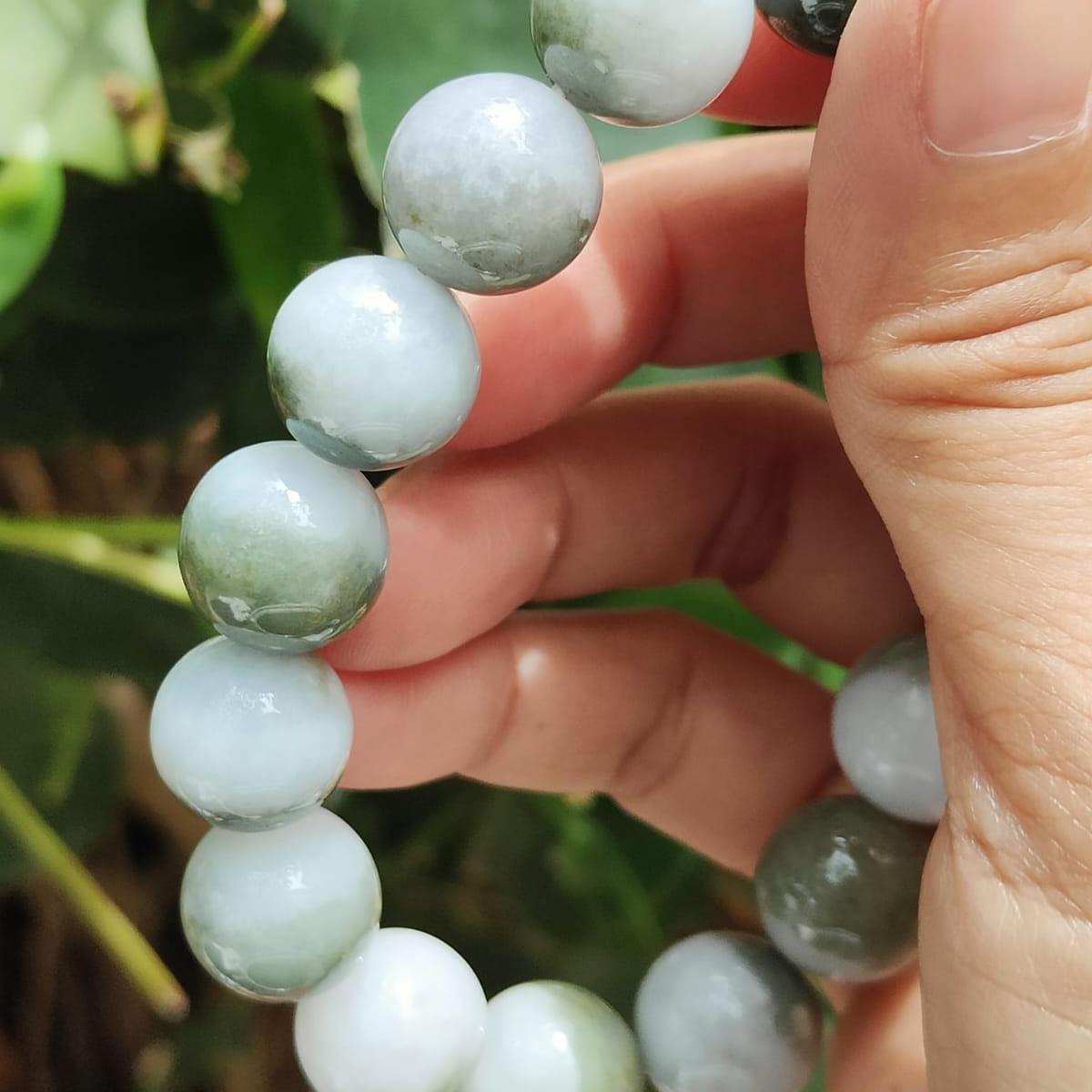 Earth Element Jade Bracelet 🪨- Grounded Serenity (Sku: bracelet53) Yi Pin Qian Jadeites Jade Jewelry ~Your Precious Quintessential ~ Singapore