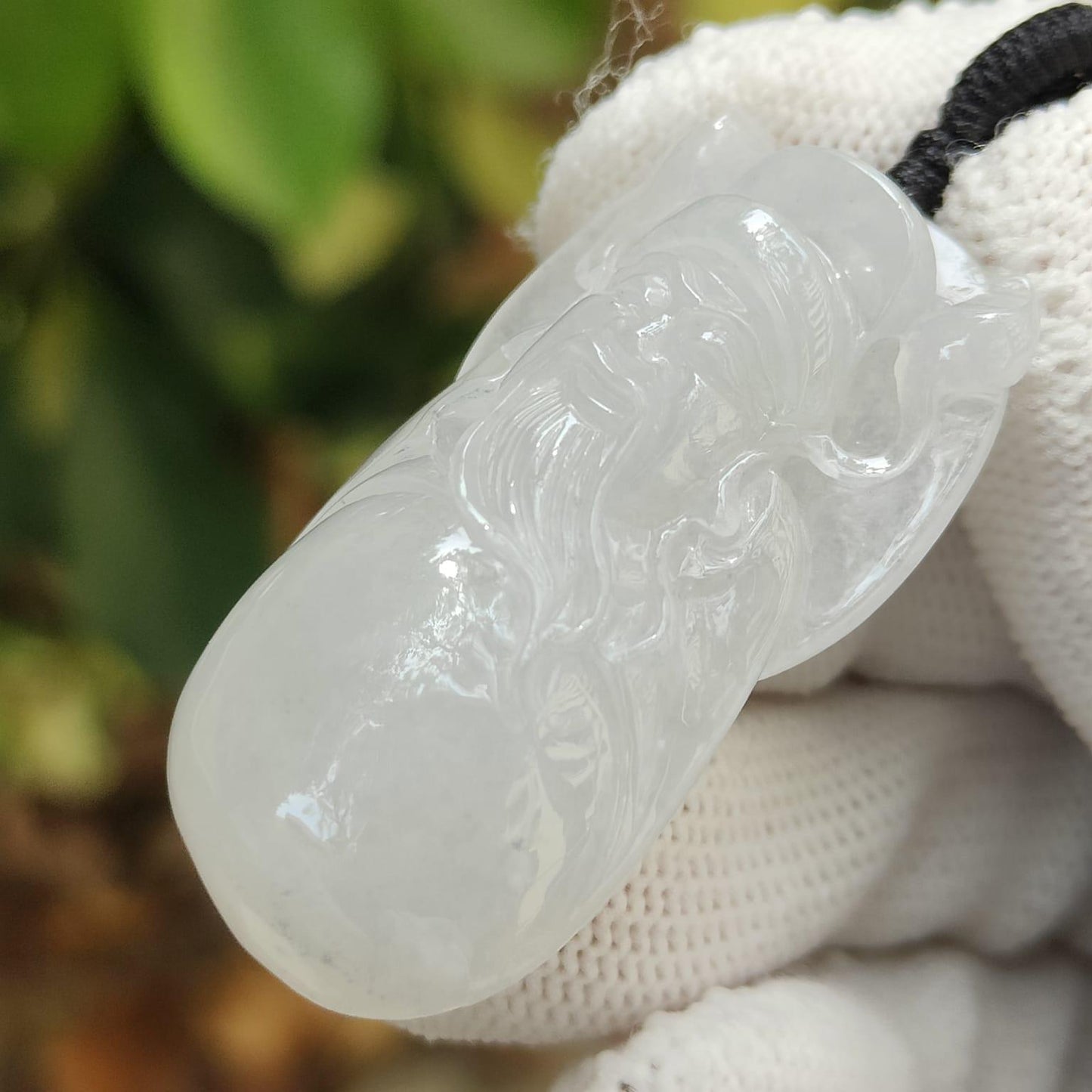 Fiscal Feng Shui" Wealth God Pendant (Sku: pendant417) Yi Pin Qian Jadeites Jade Jewelry ~Your Precious Quintessential ~ Singapore