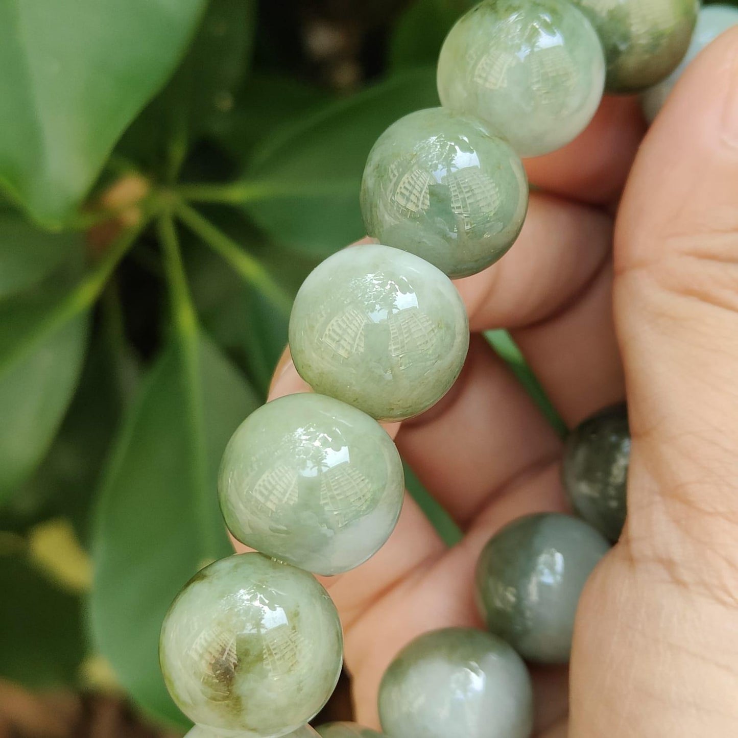 Earth & Water Harmony Bracelet - Natural Jadeite Jewelry (Sku: bracelet50) Yi Pin Qian Jadeites Jade Jewelry ~Your Precious Quintessential ~ Singapore
