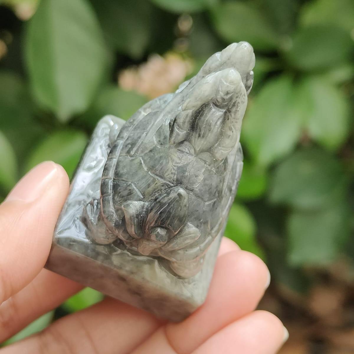 Water Element Jade Sculpture đ§- CBD Energy Anchor (Sku: Hand13) Yi Pin Qian Jadeites Jade Jewelry ~Your Precious Quintessential ~ Singapore