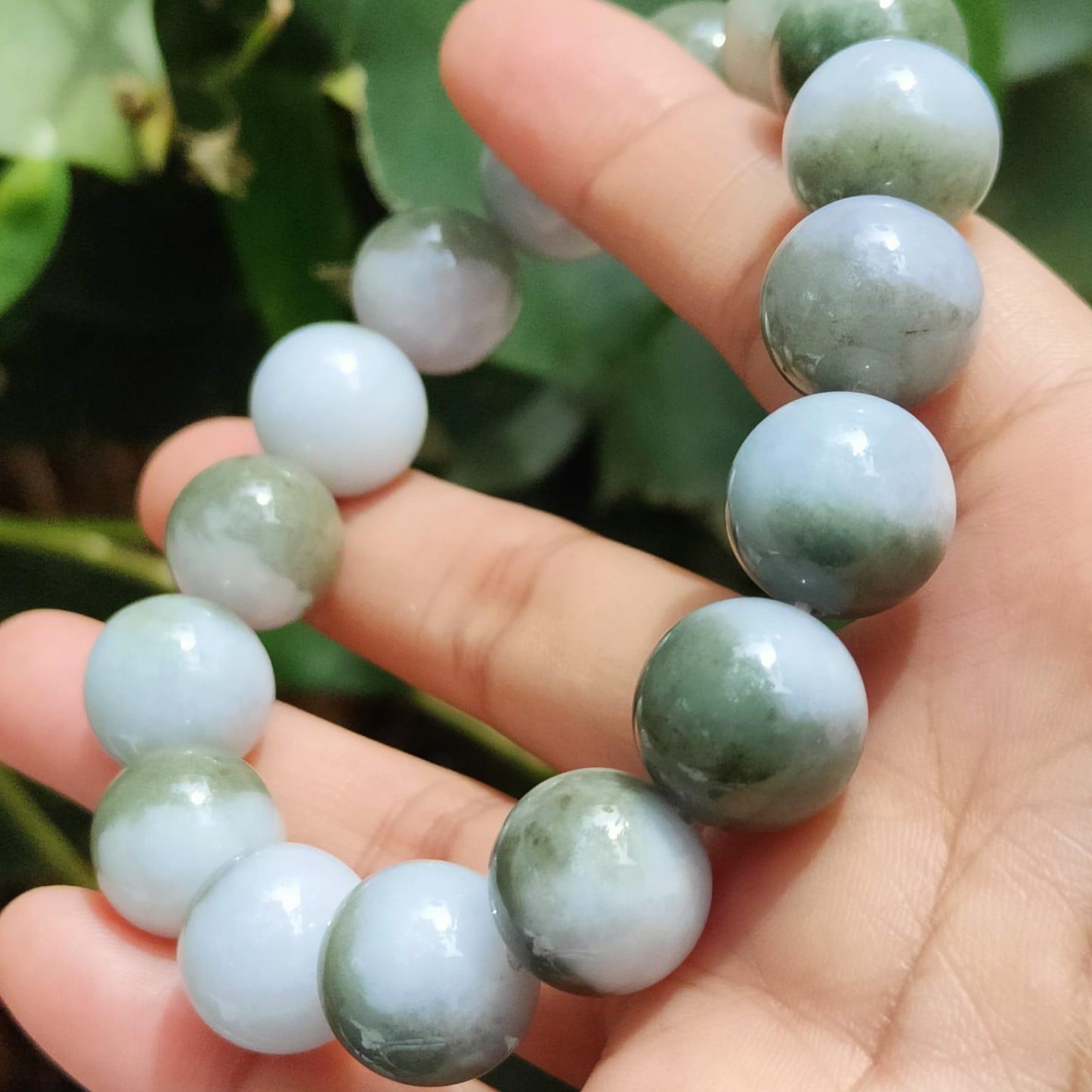 Earth Element Jade Bracelet 🪨- Grounded Serenity (Sku: bracelet53) Yi Pin Qian Jadeites Jade Jewelry ~Your Precious Quintessential ~ Singapore