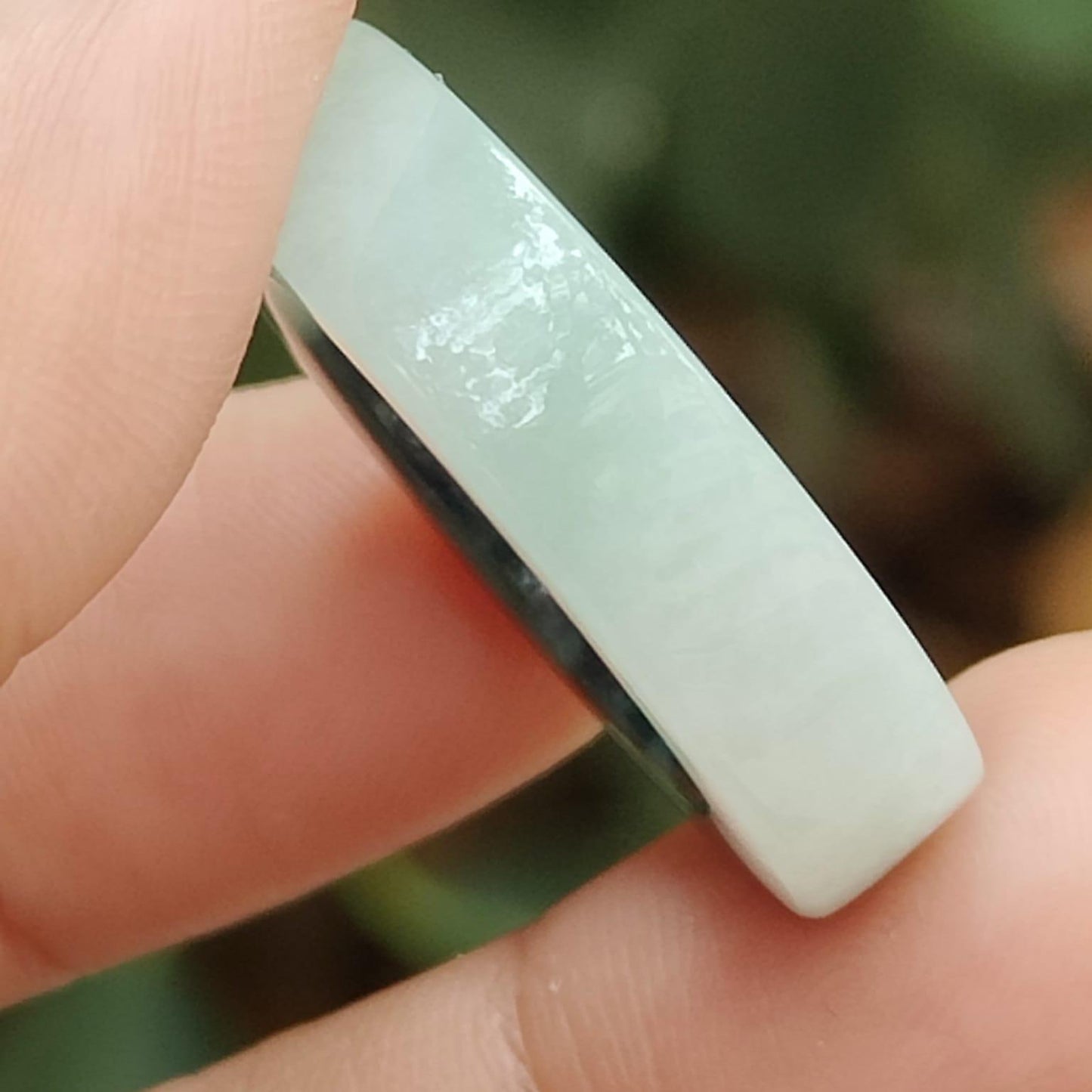 Elemental Conduit" Gradient Jade Ring (Sku: ring17) Yi Pin Qian Jadeites Jade Jewelry ~Your Precious Quintessential ~ Singapore
