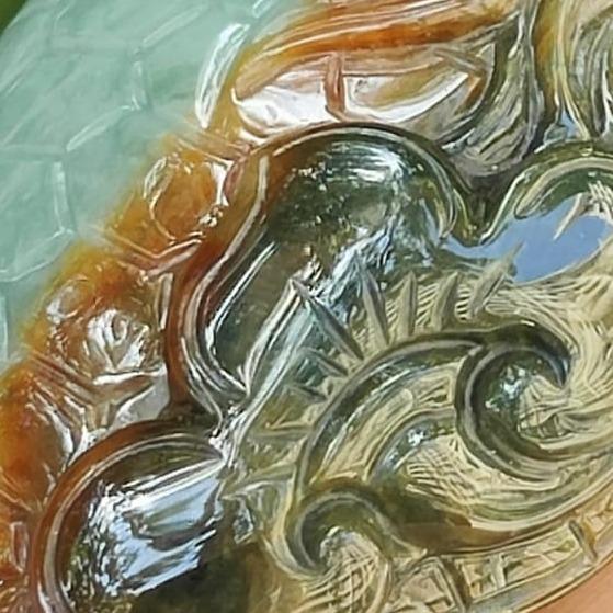 Five Elements Dragon Turtle – Natural Jadeite Harmony, Certified Collector’s Piece (Sku: Hand11) Yi Pin Qian Jadeites Jade Jewelry ~Your Precious Quintessential ~ Singapore