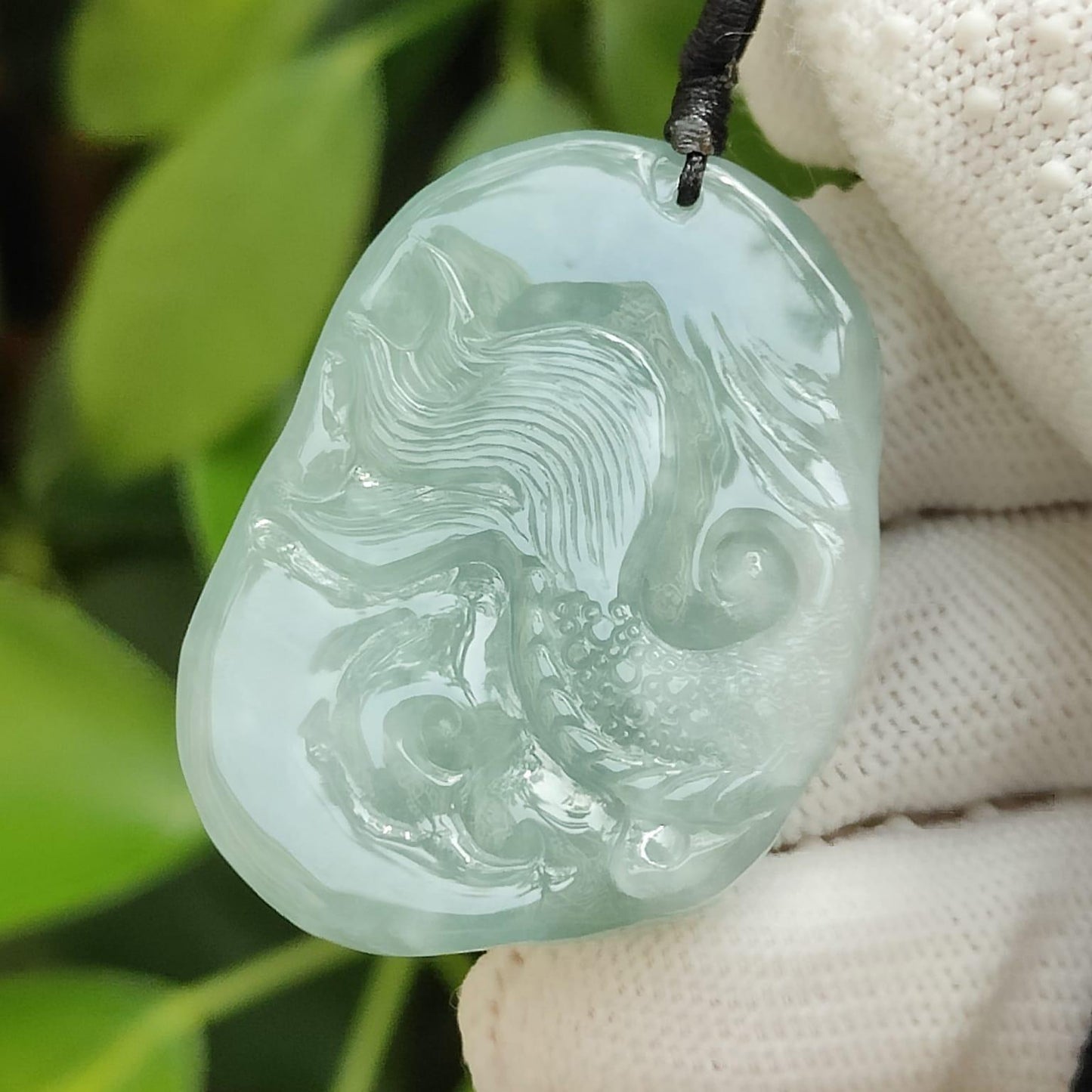 "MRT Dragon" Natural Jade Guardian Pendant (Sku: pendant418) Yi Pin Qian Jadeites Jade Jewelry ~Your Precious Quintessential ~ Singapore