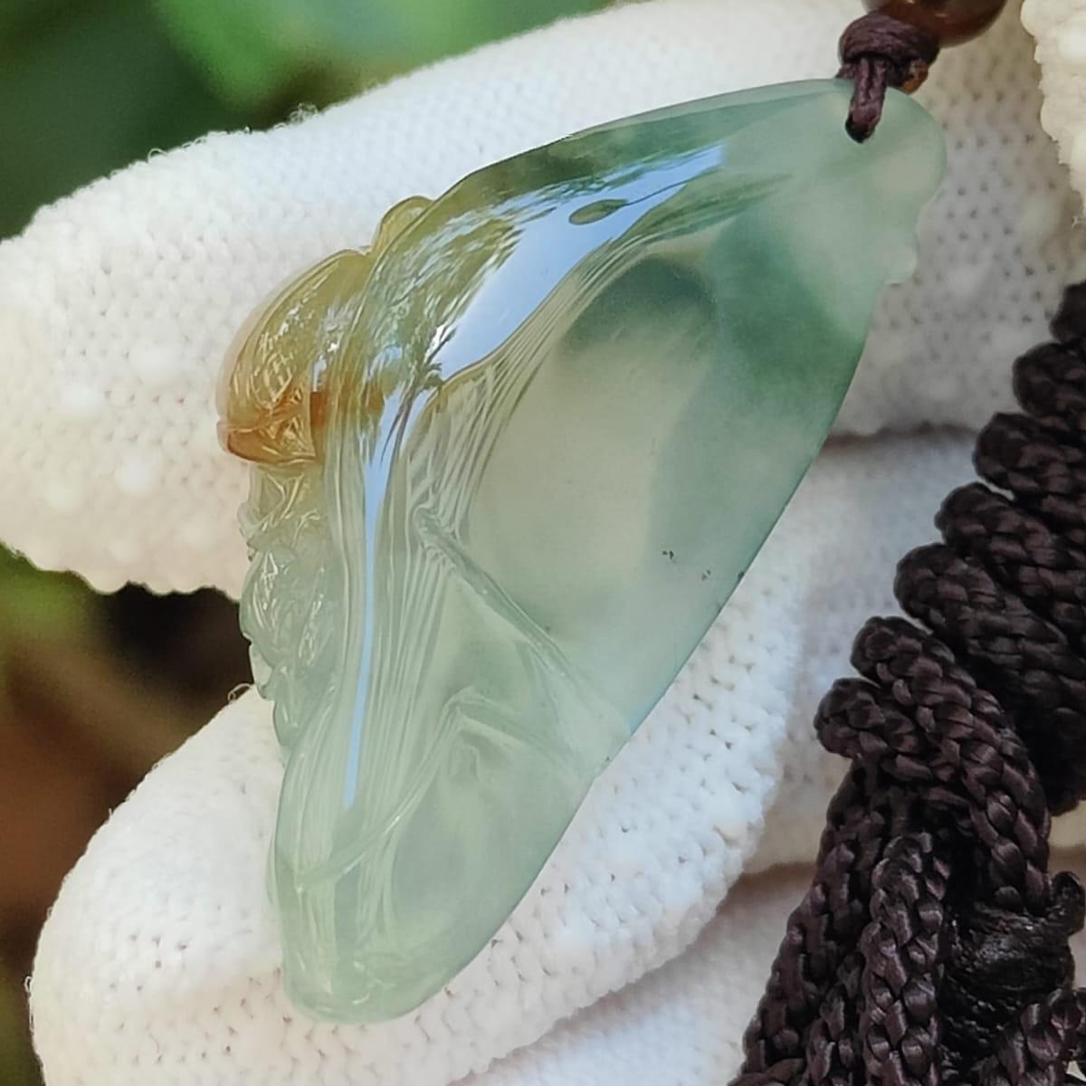 Earth Element Jade Guardian 🪨- Financial Harmony (Sku: pendant433) Yi Pin Qian Jadeites Jade Jewelry ~Your Precious Quintessential ~ Singapore