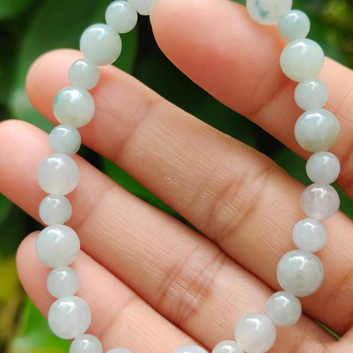 Harmony Bead Bracelet โ Five Elements in Natural Jadeite (94% Perfection, HJ2401055864 Sku: bracelet45) Yi Pin Qian Jadeites Jade Jewelry ~Your Precious Quintessential ~ Singapore