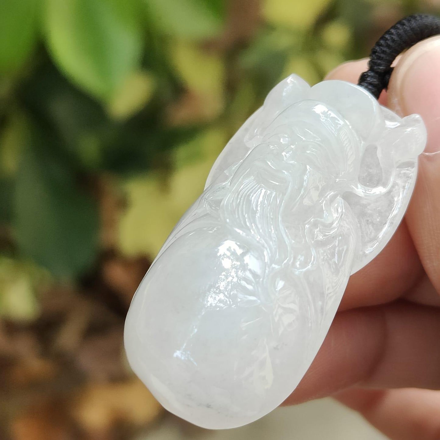 Fiscal Feng Shui" Wealth God Pendant (Sku: pendant417) Yi Pin Qian Jadeites Jade Jewelry ~Your Precious Quintessential ~ Singapore