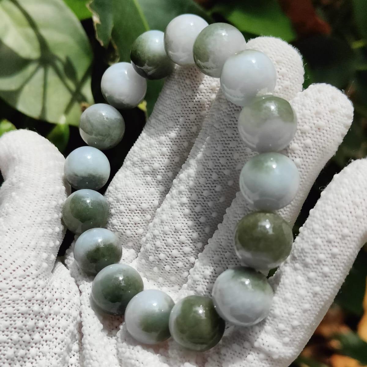 Earth Element Jade Bracelet 🪨- Grounded Serenity (Sku: bracelet53) Yi Pin Qian Jadeites Jade Jewelry ~Your Precious Quintessential ~ Singapore