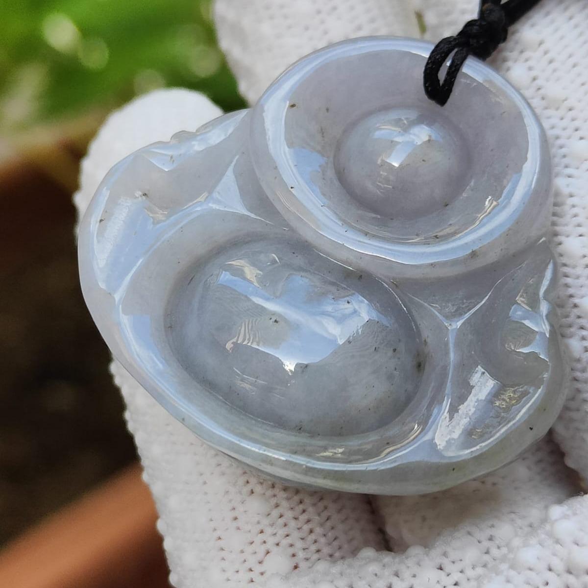 🌀 Natural Jadeite Earth Guardian Pendant | 五行土旺·紫微天机赋能 (Sku: pendant439) Yi Pin Qian Jadeites Jade Jewelry ~Your Precious Quintessential ~ Singapore