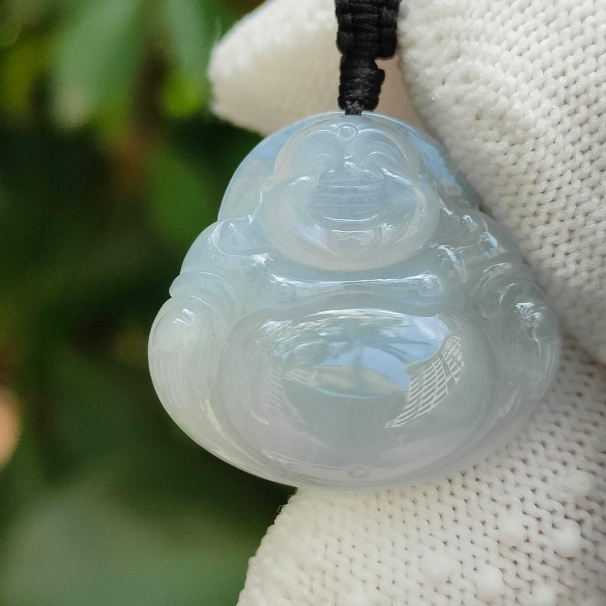 Water Energy Buddha Pendant 💧- Stress Flow (Sku: pendant434) Yi Pin Qian Jadeites Jade Jewelry ~Your Precious Quintessential ~ Singapore