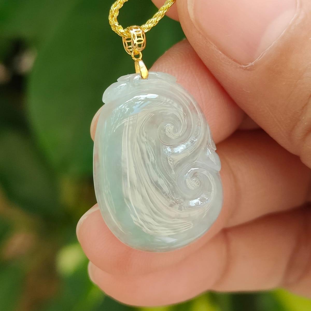 ⚡ Modern Alchemy Pendant - Feng Shui 3.0 for Urban Warriors ⚡(Sku: 18kp111) Yi Pin Qian Jadeites Jade Jewelry ~Your Precious Quintessential ~ Singapore
