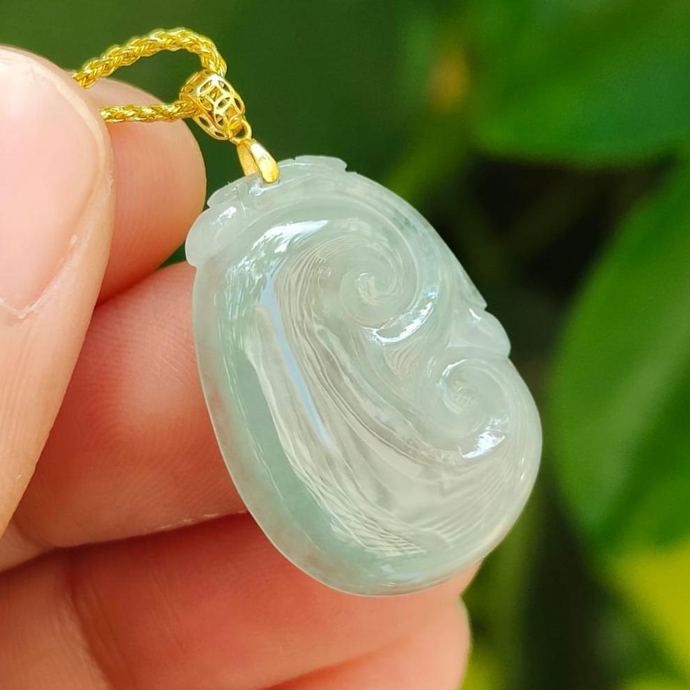 ⚡ Modern Alchemy Pendant - Feng Shui 3.0 for Urban Warriors ⚡(Sku: 18kp111) Yi Pin Qian Jadeites Jade Jewelry ~Your Precious Quintessential ~ Singapore