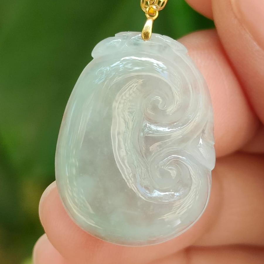 ⚡ Modern Alchemy Pendant - Feng Shui 3.0 for Urban Warriors ⚡(Sku: 18kp111) Yi Pin Qian Jadeites Jade Jewelry ~Your Precious Quintessential ~ Singapore