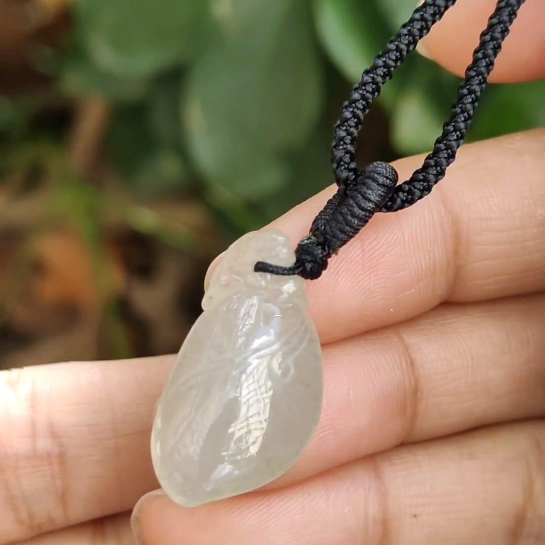 Natural Type A Jadeite Pendant: Three Legs Toad with Fugua (Sku: pendant430) Yi Pin Qian Jadeites Jade Jewelry ~Your Precious Quintessential ~ Singapore