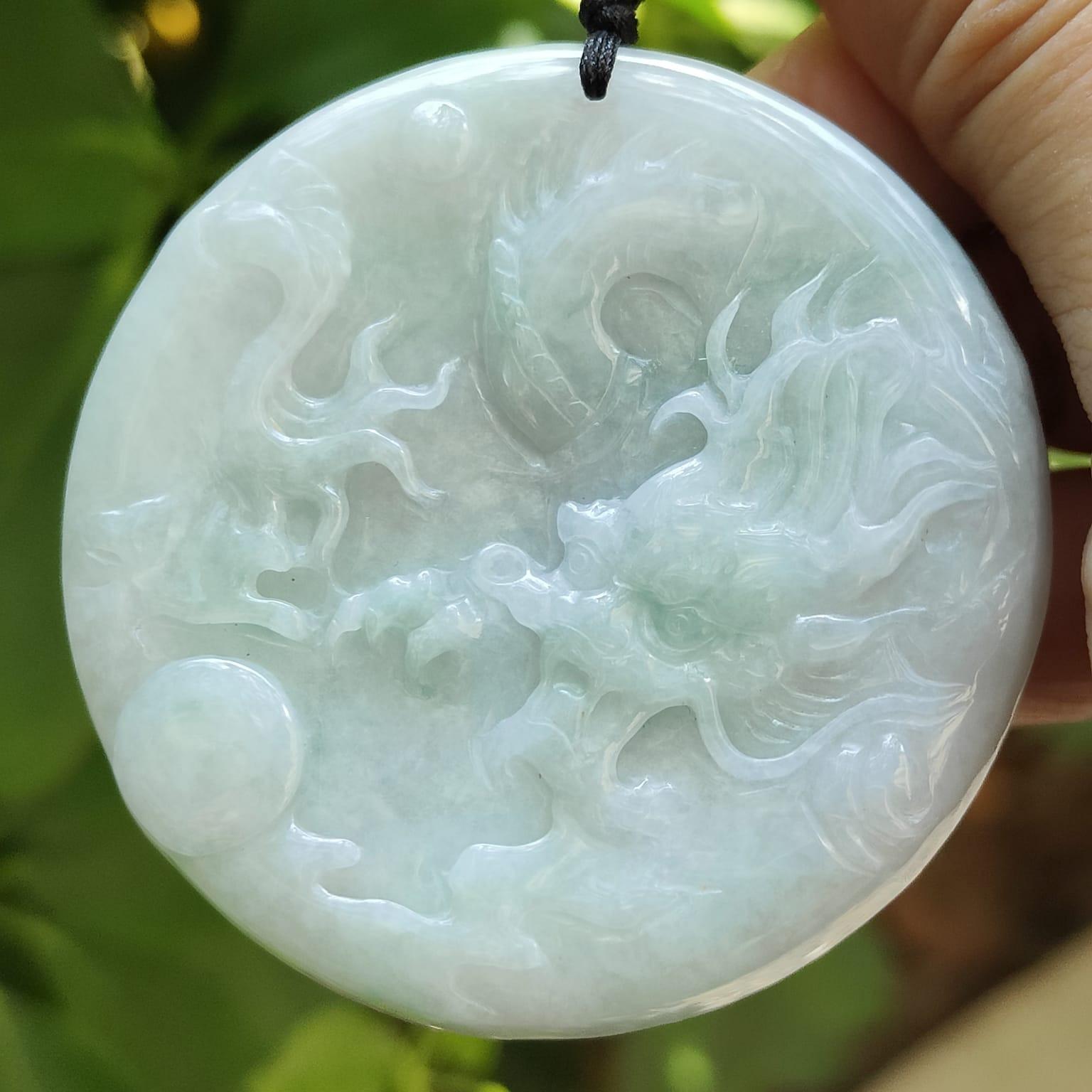 🌪️ Dragon's Breath Necklace - Ancient Alchemy for Modern Warriors 🌪️(Sku:pendant412) Yi Pin Qian Jadeites Jade Jewelry ~Your Precious Quintessential ~ Singapore