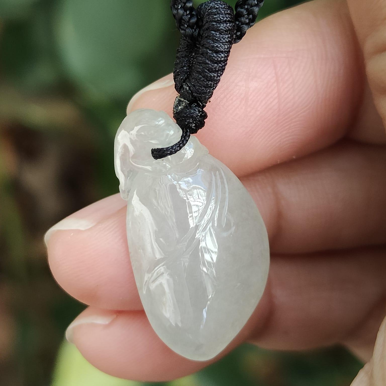 Natural Type A Jadeite Pendant: Three Legs Toad with Fugua (Sku: pendant430) Yi Pin Qian Jadeites Jade Jewelry ~Your Precious Quintessential ~ Singapore