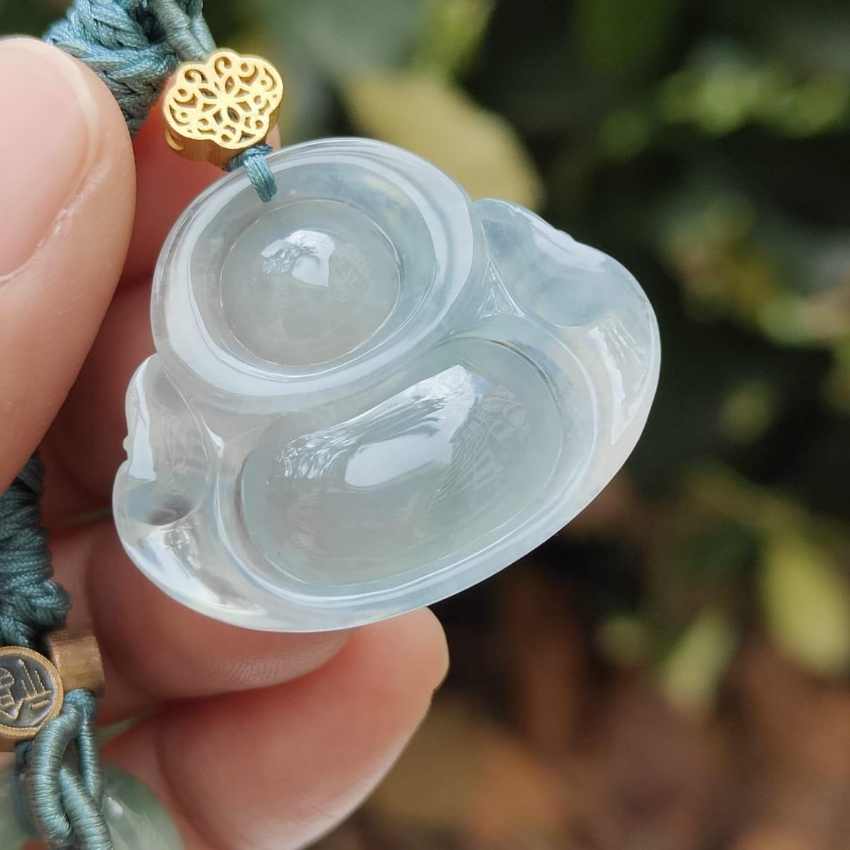 Water Essence Jade Buddha 💧- Financial Fluidity (Sku: pendant435) Yi Pin Qian Jadeites Jade Jewelry ~Your Precious Quintessential ~ Singapore