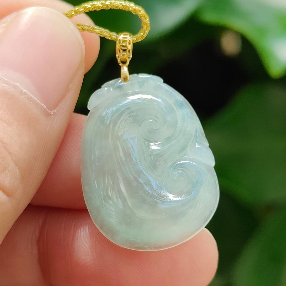 ⚡ Modern Alchemy Pendant - Feng Shui 3.0 for Urban Warriors ⚡(Sku: 18kp111) Yi Pin Qian Jadeites Jade Jewelry ~Your Precious Quintessential ~ Singapore