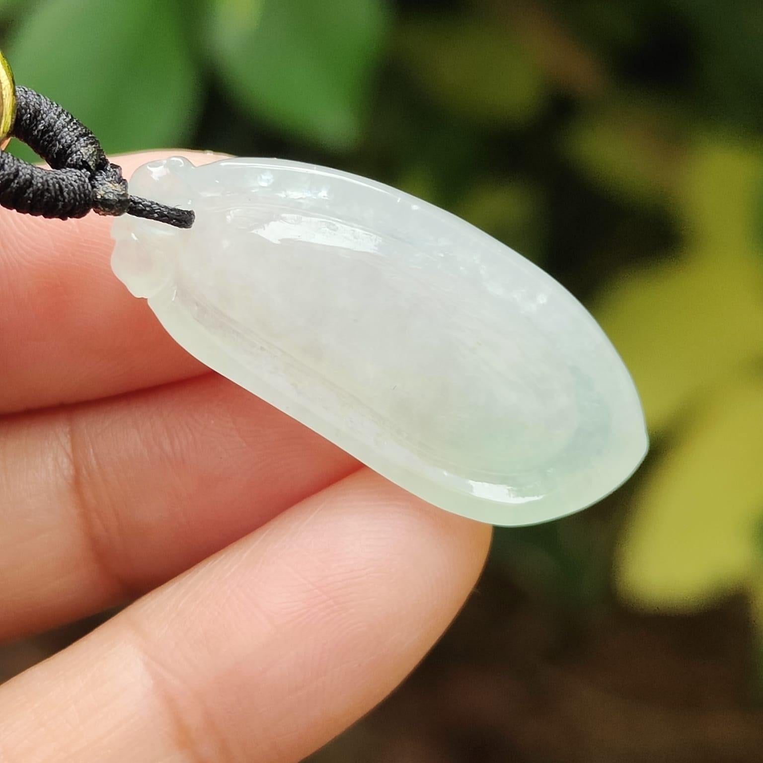 ⚖️ Harmony Gourd Jadeite Pendant - Feng Shui 2.0 for Urban Jungles ⚖️ (Sku: pendant411) Yi Pin Qian Jadeites Jade Jewelry ~Your Precious Quintessential ~ Singapore