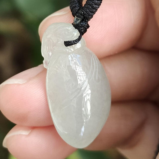Natural Type A Jadeite Pendant: Three Legs Toad with Fugua (Sku: pendant430) Yi Pin Qian Jadeites Jade Jewelry ~Your Precious Quintessential ~ Singapore