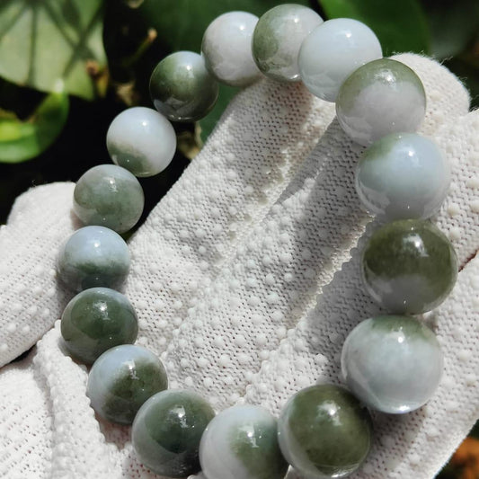 Earth Element Jade Bracelet 🪨- Grounded Serenity (Sku: bracelet53) Yi Pin Qian Jadeites Jade Jewelry ~Your Precious Quintessential ~ Singapore