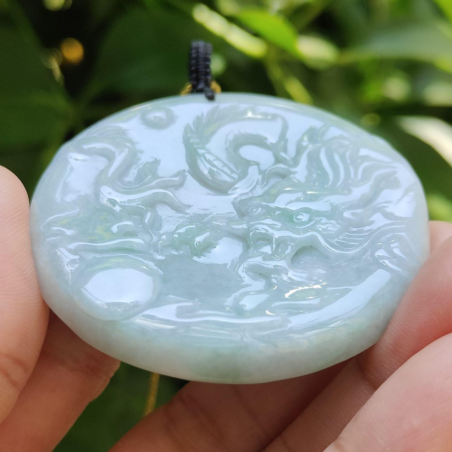 🌪️ Dragon's Breath Necklace - Ancient Alchemy for Modern Warriors 🌪️(Sku:pendant412) Yi Pin Qian Jadeites Jade Jewelry ~Your Precious Quintessential ~ Singapore