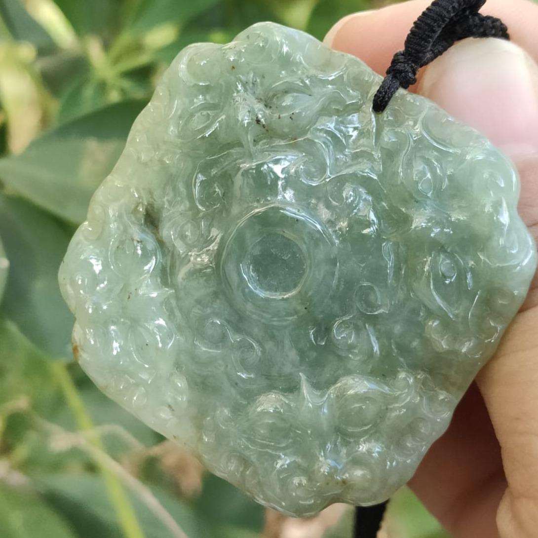 🌋 Earth's Fury Forged Pendant - Primordial Energy Matrix (Sku: pendant427) Yi Pin Qian Jadeites Jade Jewelry ~Your Precious Quintessential ~ Singapore