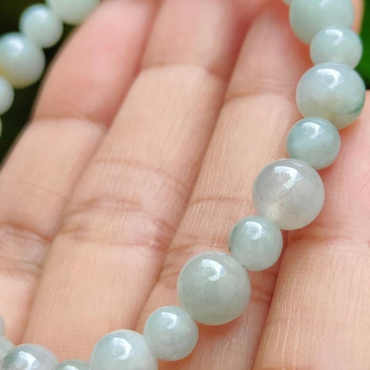 Harmony Bead Bracelet – Five Elements in Natural Jadeite (94% Perfection, HJ2401055864 Sku: bracelet45) Yi Pin Qian Jadeites Jade Jewelry ~Your Precious Quintessential ~ Singapore