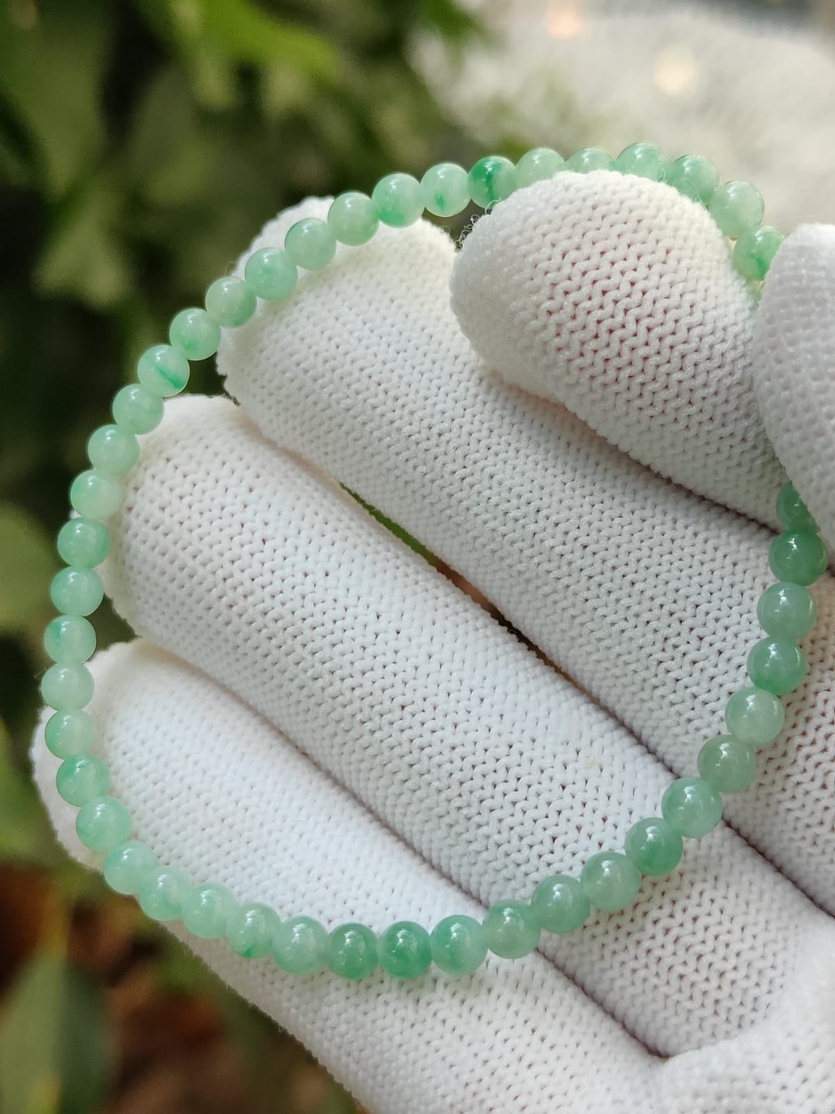 🌿 CELESTIAL RIVER Bracelet - Certified Type A Jadeite (Sku: bracelet47) Yi Pin Qian Jadeites Jade Jewelry ~Your Precious Quintessential ~ Singapore
