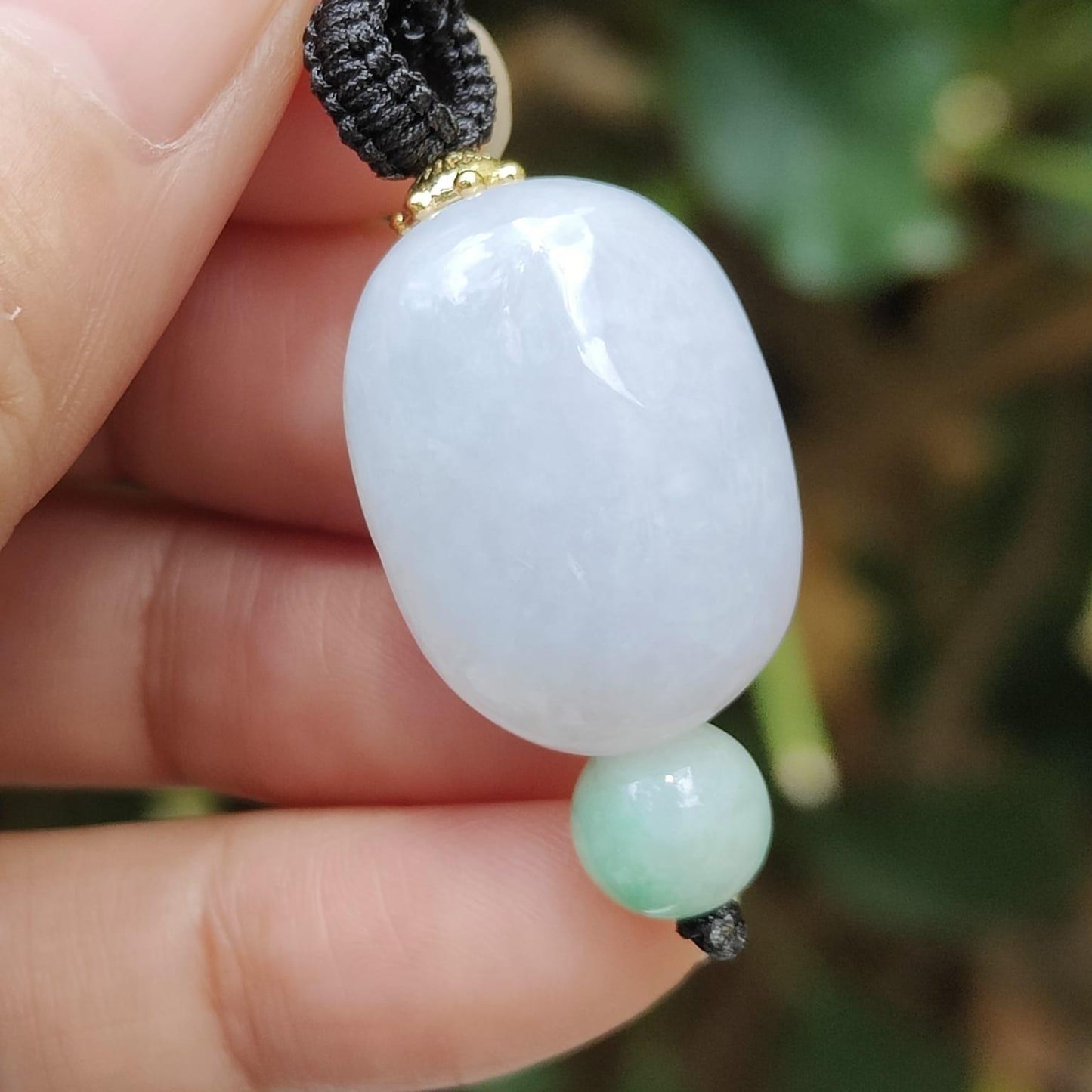Fire Spirit Natural Type A Jadeite Pendant 🔥 - Light of Ambition (Sku: pendant429) Yi Pin Qian Jadeites Jade Jewelry ~Your Precious Quintessential ~ Singapore