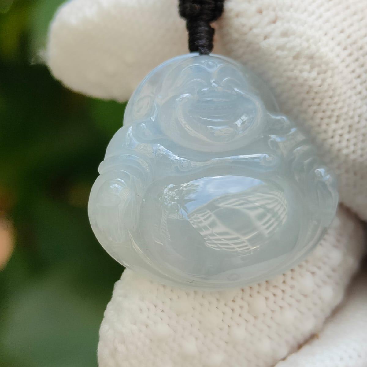 Water Energy Buddha Pendant 💧- Stress Flow (Sku: pendant434) Yi Pin Qian Jadeites Jade Jewelry ~Your Precious Quintessential ~ Singapore