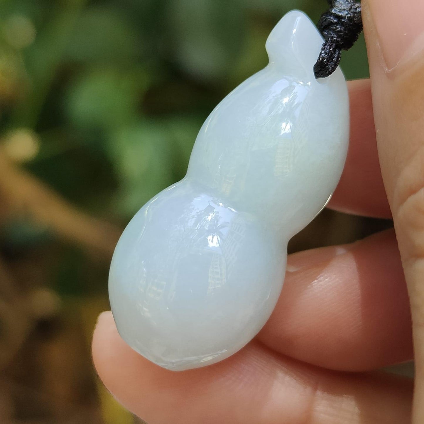 Water Energy Gourd Pendant 💧- Office Harmony (Sku: pendant437) Yi Pin Qian Jadeites Jade Jewelry ~Your Precious Quintessential ~ Singapore
