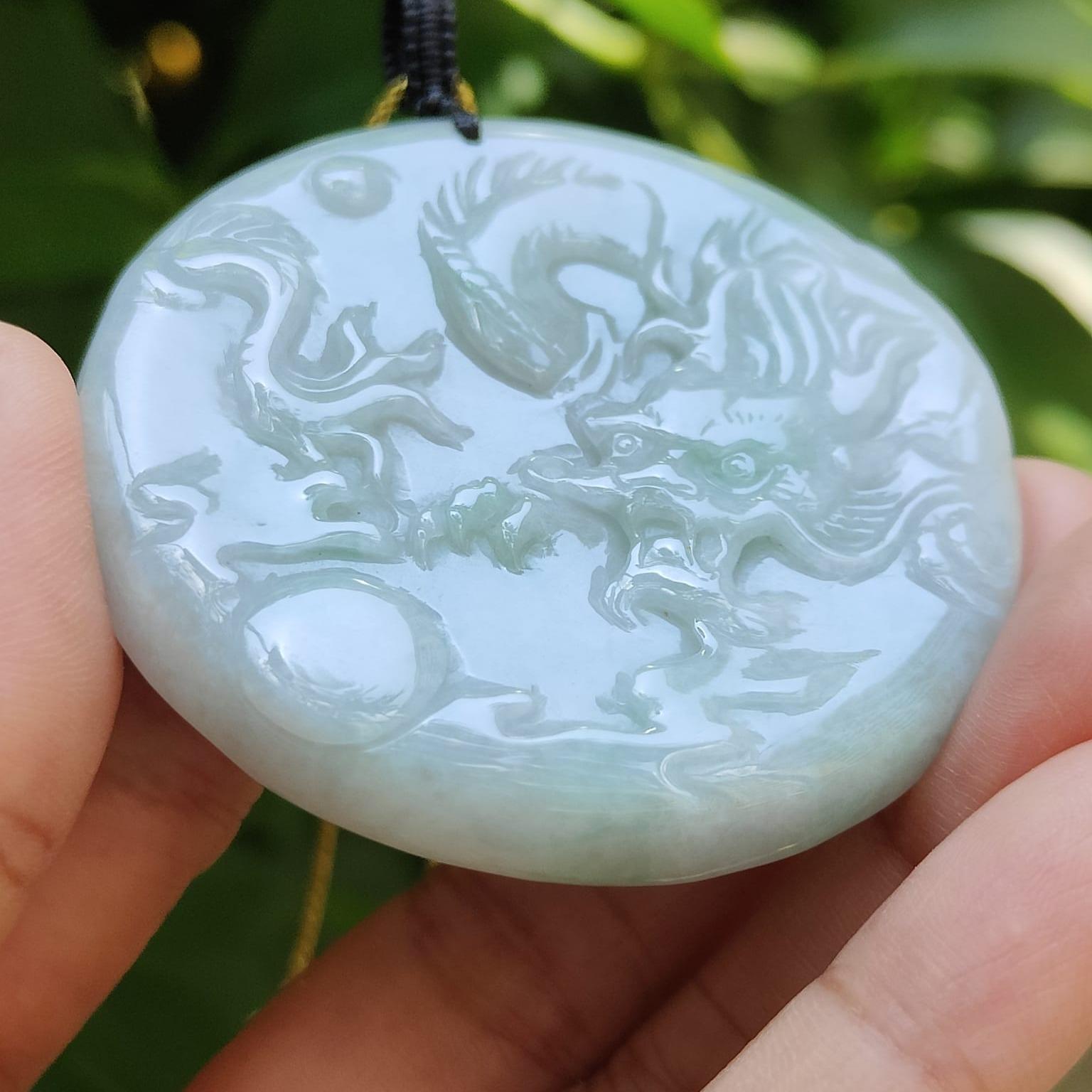 🌪️ Dragon's Breath Necklace - Ancient Alchemy for Modern Warriors 🌪️(Sku:pendant412) Yi Pin Qian Jadeites Jade Jewelry ~Your Precious Quintessential ~ Singapore