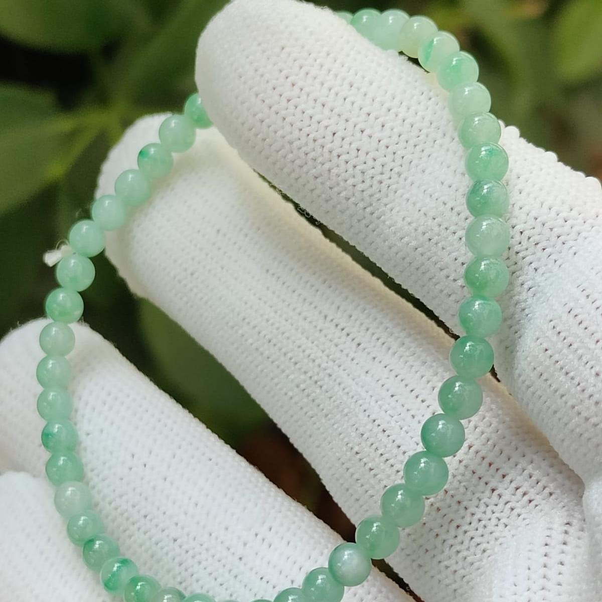 🌿 CELESTIAL RIVER Bracelet - Certified Type A Jadeite (Sku: bracelet47) Yi Pin Qian Jadeites Jade Jewelry ~Your Precious Quintessential ~ Singapore