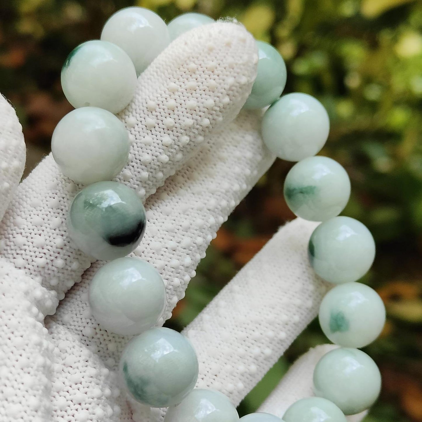 Wood Element Jade Bracelet | Grounding Energy | Natural Type A Jadeite (Sku: bracelet51) Yi Pin Qian Jadeites Jade Jewelry ~Your Precious Quintessential ~ Singapore