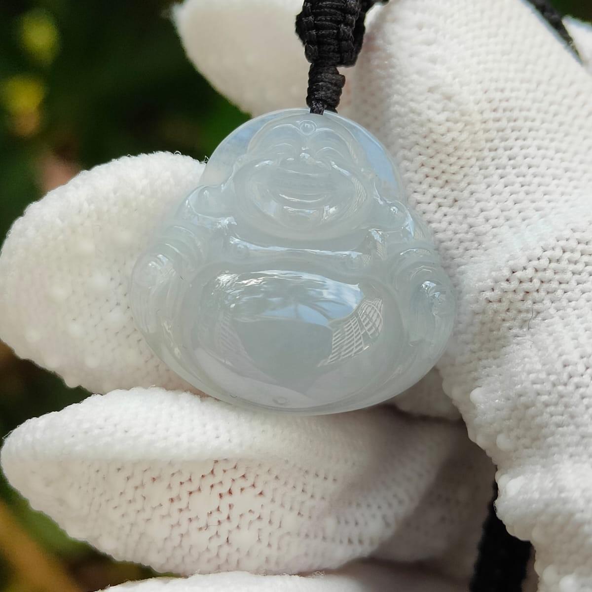 Water Energy Buddha Pendant 💧- Stress Flow (Sku: pendant434) Yi Pin Qian Jadeites Jade Jewelry ~Your Precious Quintessential ~ Singapore