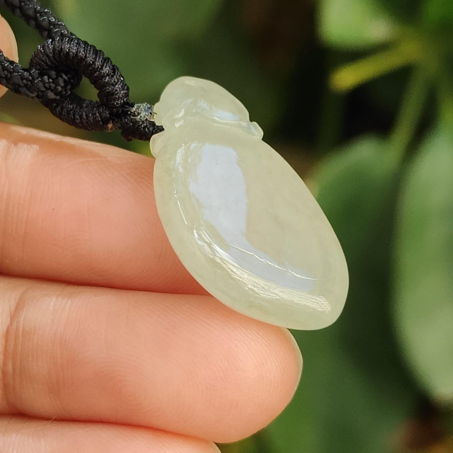 Natural Type A Jadeite Pendant: Three Legs Toad with Fugua (Sku: pendant430) Yi Pin Qian Jadeites Jade Jewelry ~Your Precious Quintessential ~ Singapore