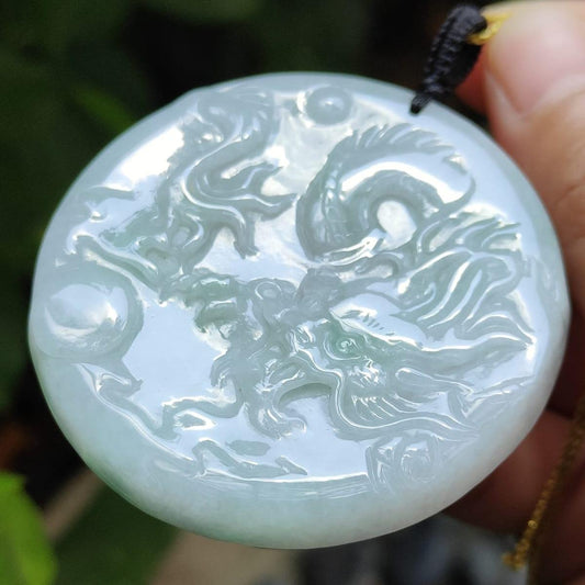 🌪️ Dragon's Breath Necklace - Ancient Alchemy for Modern Warriors 🌪️(Sku:pendant412) Yi Pin Qian Jadeites Jade Jewelry ~Your Precious Quintessential ~ Singapore