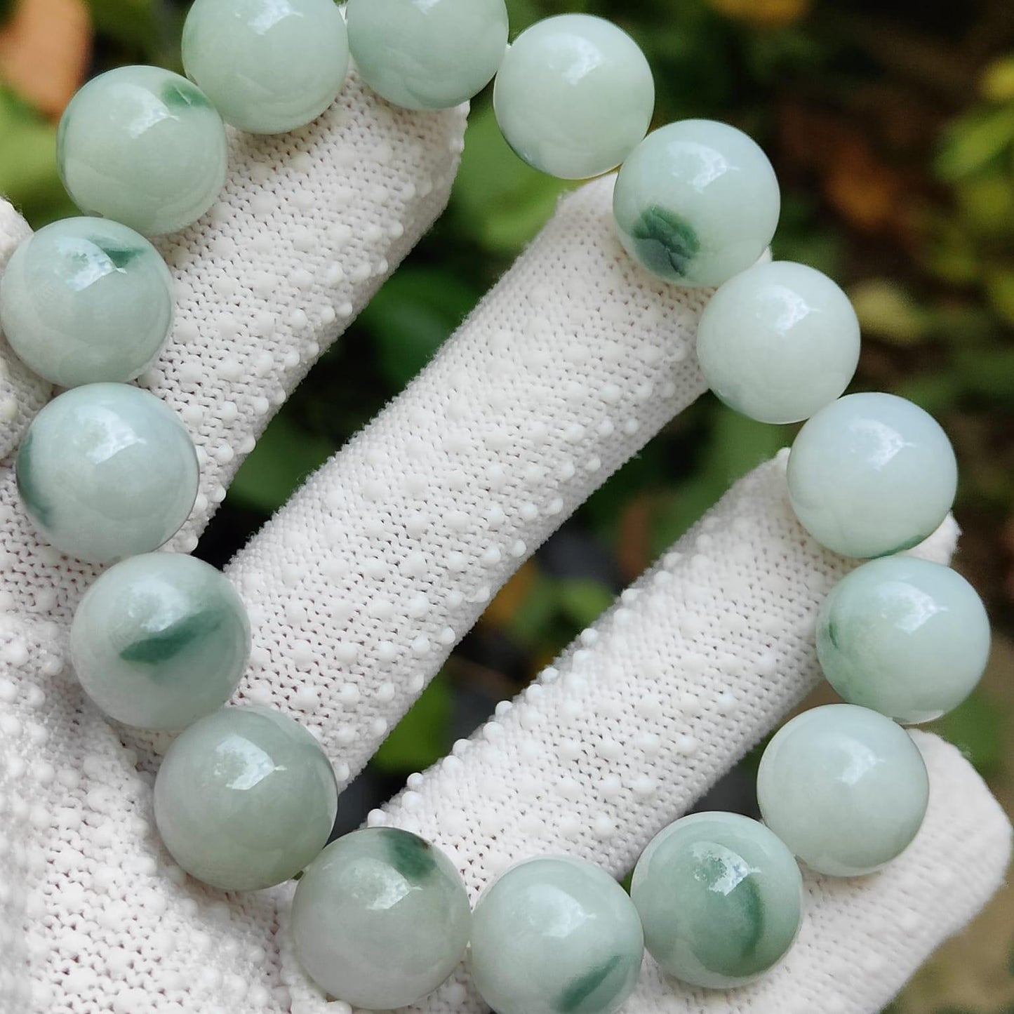 Wood Element Jade Bracelet | Grounding Energy | Natural Type A Jadeite (Sku: bracelet51) Yi Pin Qian Jadeites Jade Jewelry ~Your Precious Quintessential ~ Singapore
