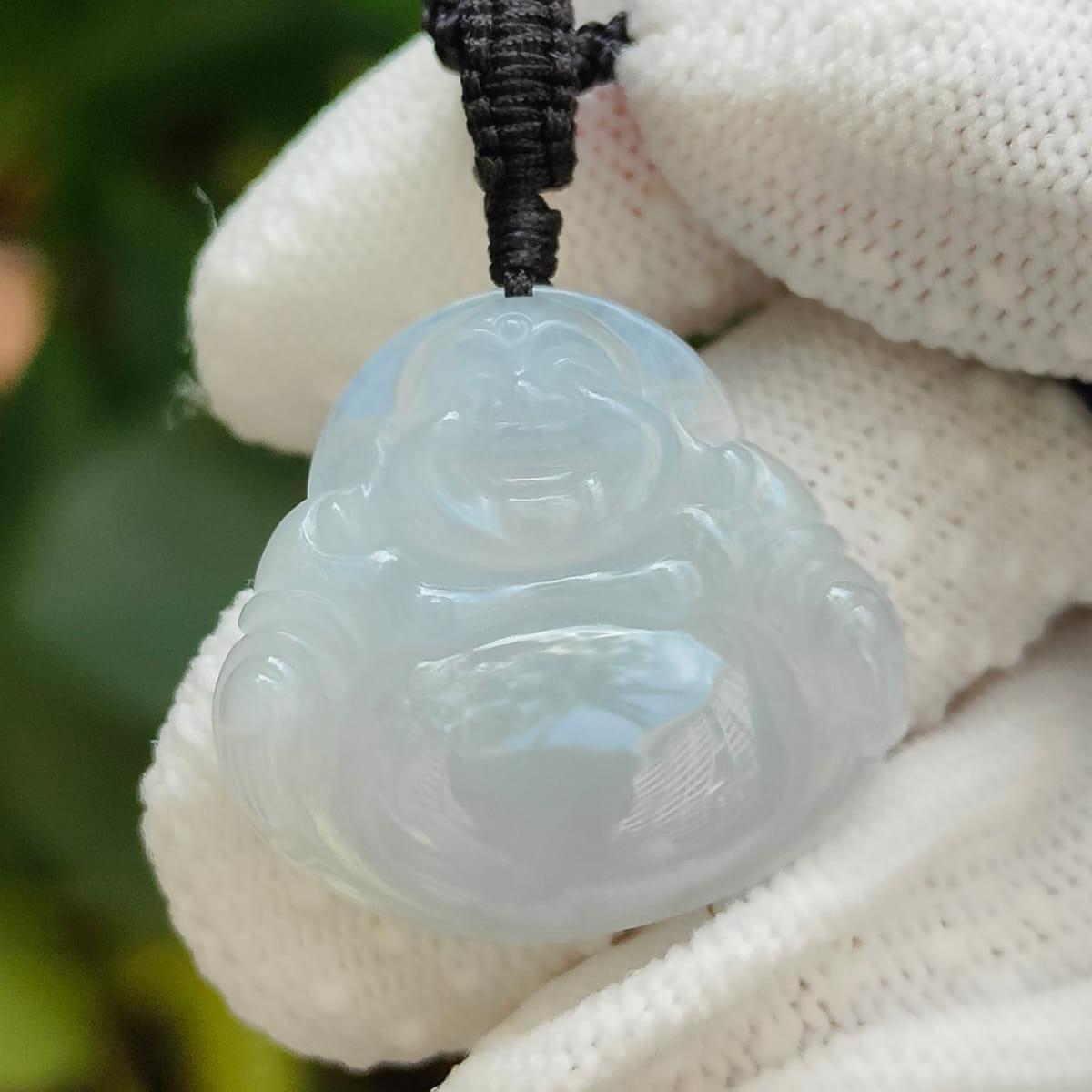 Water Energy Buddha Pendant 💧- Stress Flow (Sku: pendant434) Yi Pin Qian Jadeites Jade Jewelry ~Your Precious Quintessential ~ Singapore