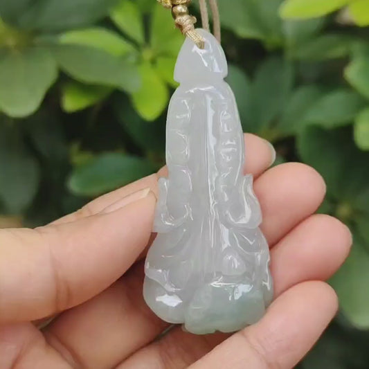 Singapore New Arrival High Quality Pendant crafted as the Cabbage on Natural Type A Jadeite Jade certificate weighs 31.47 grams, measurement 61 * 26.4 * 13.9 mm (pendant320)