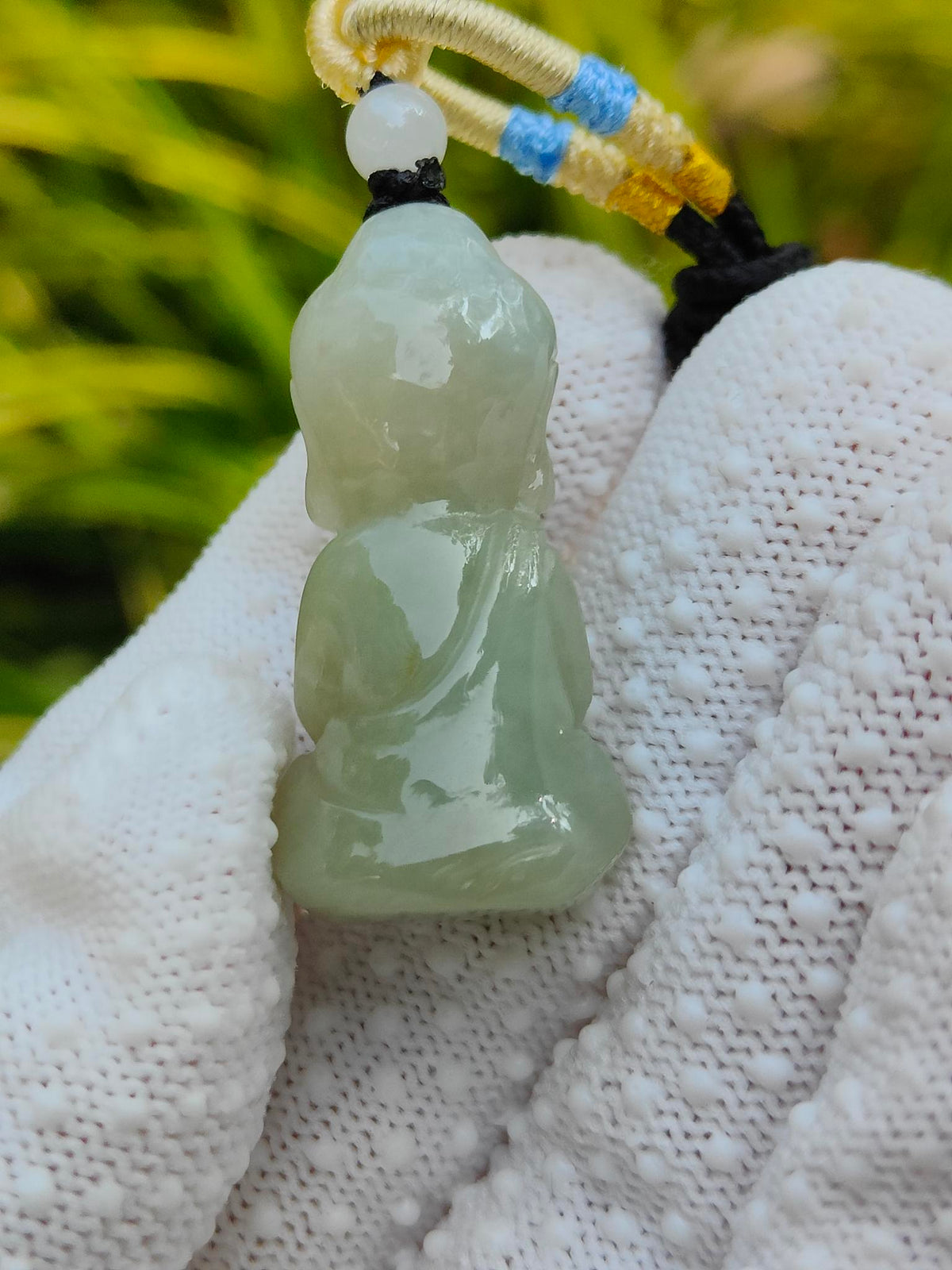 Natural Type A Jadeite Jade Amitabha Buddha Pendant (14.69g) - SKU: Pendant2606 Yi Pin Qian Jadeites Jade Jewelry ~Your Precious Quintessential ~ Singapore